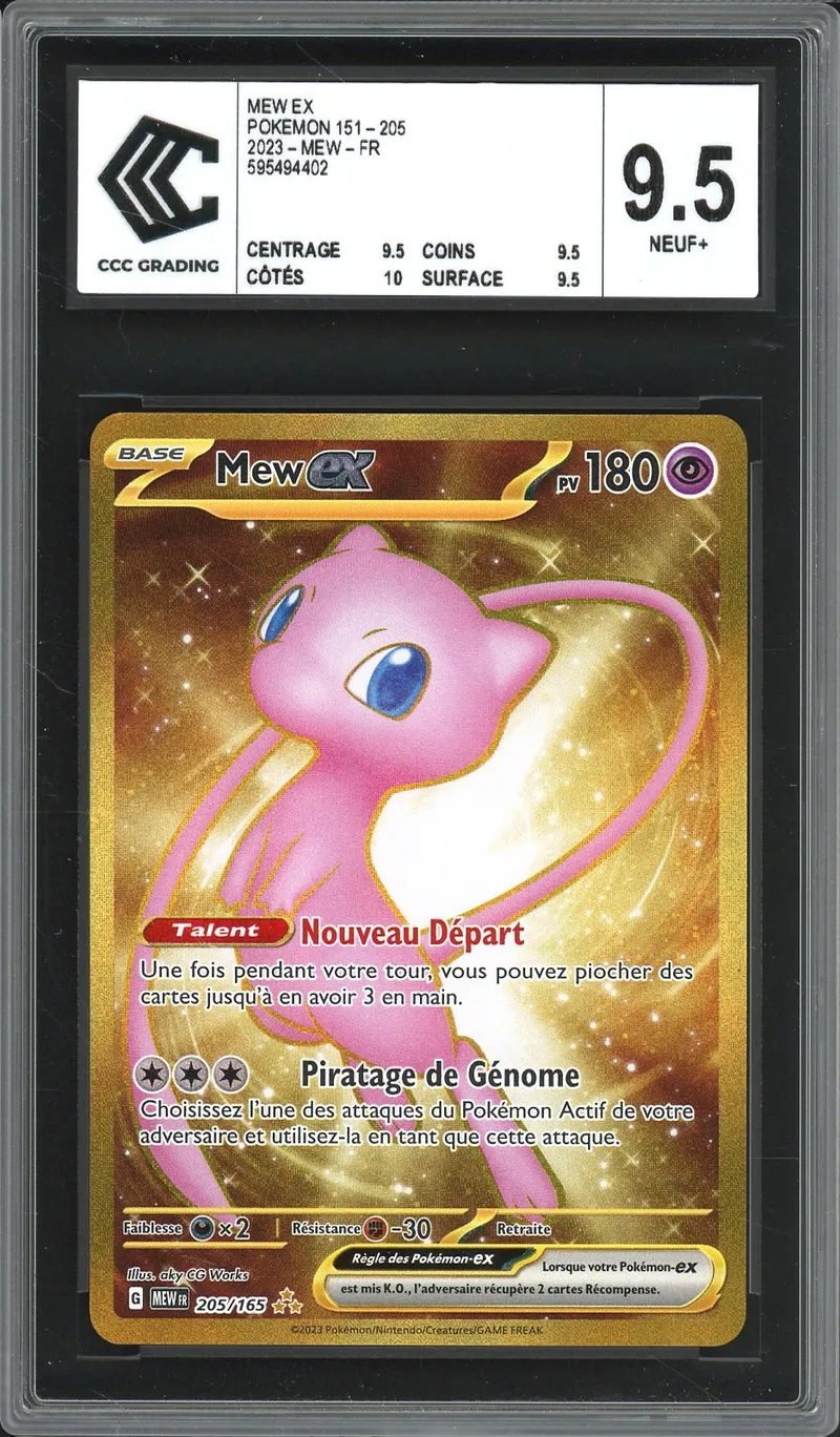 CCC 9.5 Mew Ex Gold