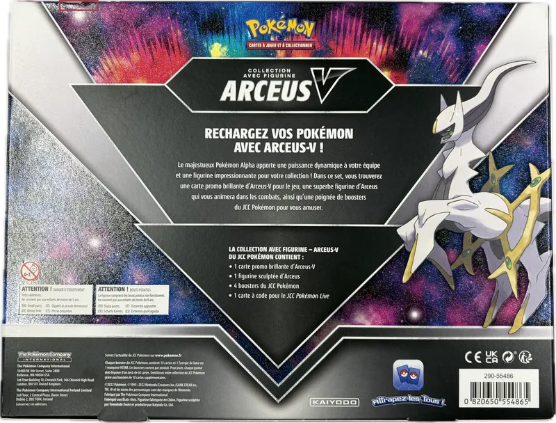 Coffret Collection avec Figurine Arceus V