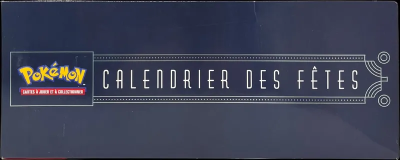 Coffret Pokémon Calendrier des Fêtes 2023
