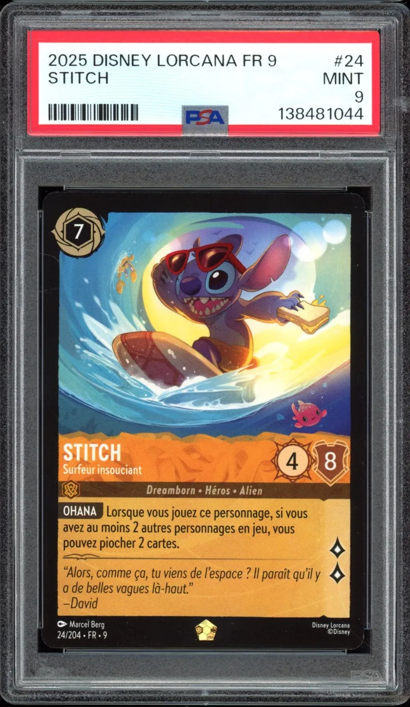 PSA 9 Stitch