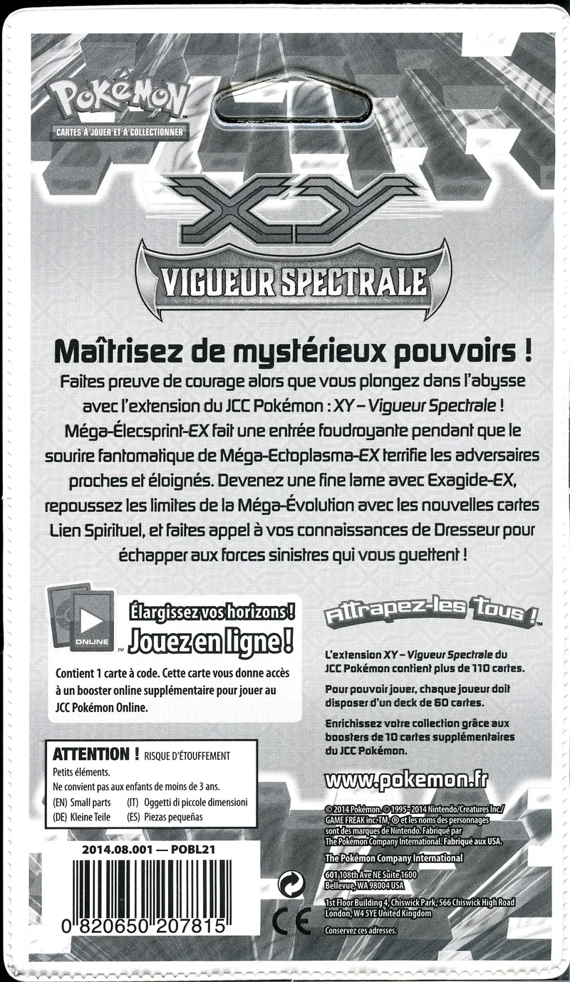 Booster Blister XY Vigueur Spectrale