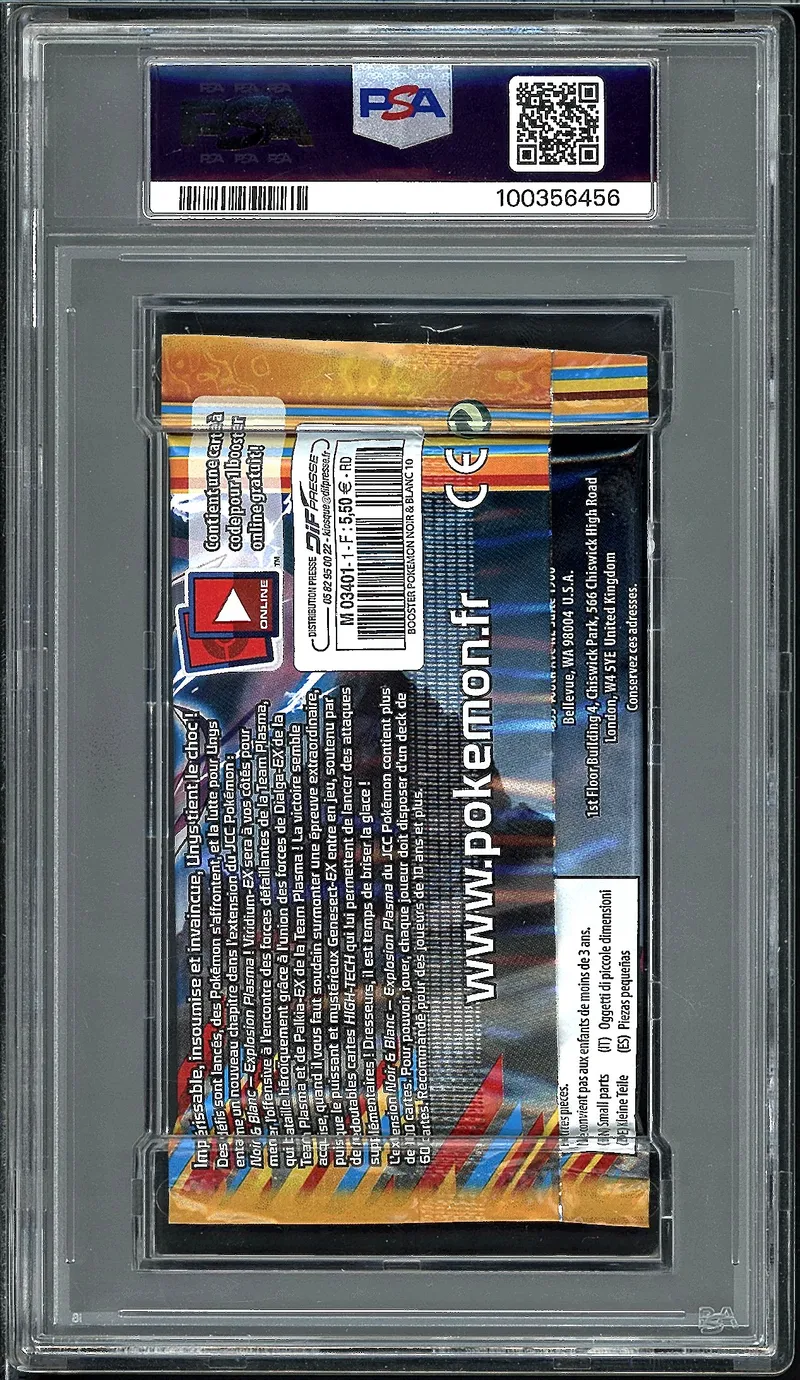 PSA 10 Booster Noir & Blanc Explosion Plasma