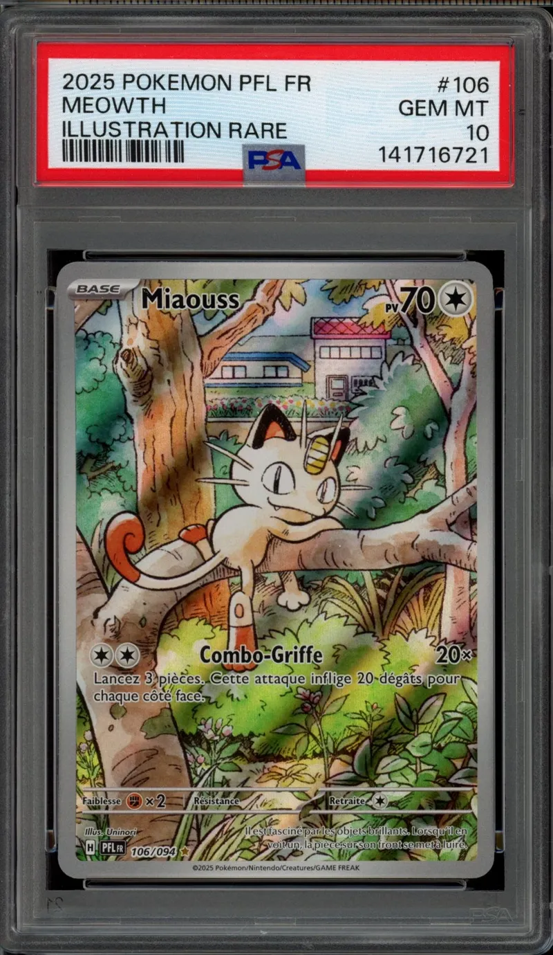 PSA 10 Miaouss
