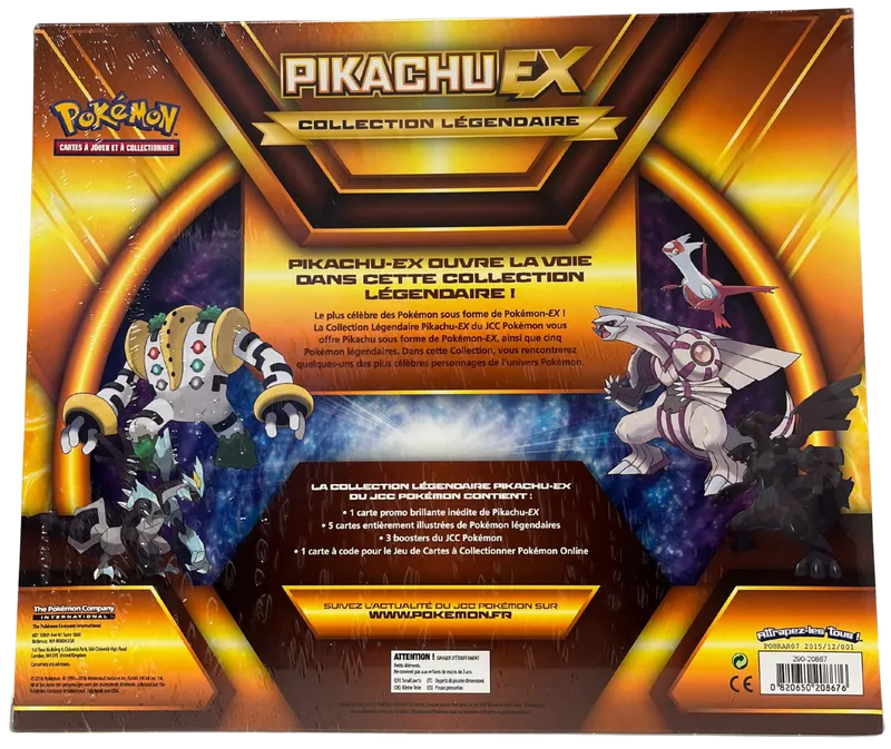 Coffret Collection Légendaire : Pikachu Ex