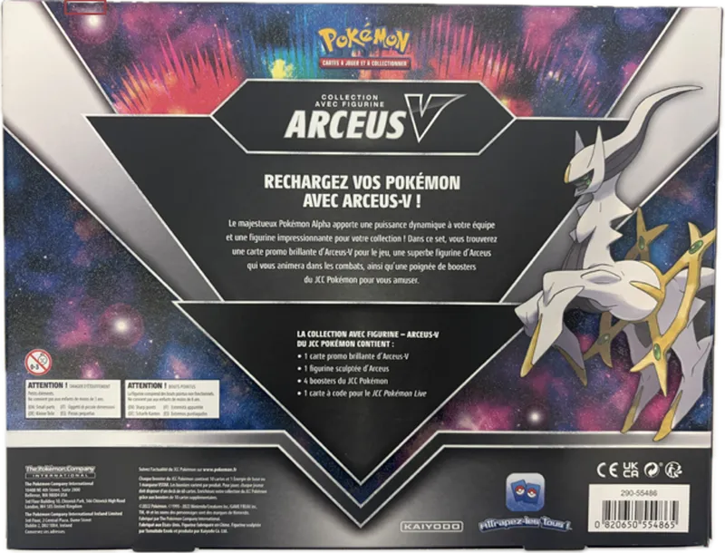 Coffret Collection avec Figurine Arceus V