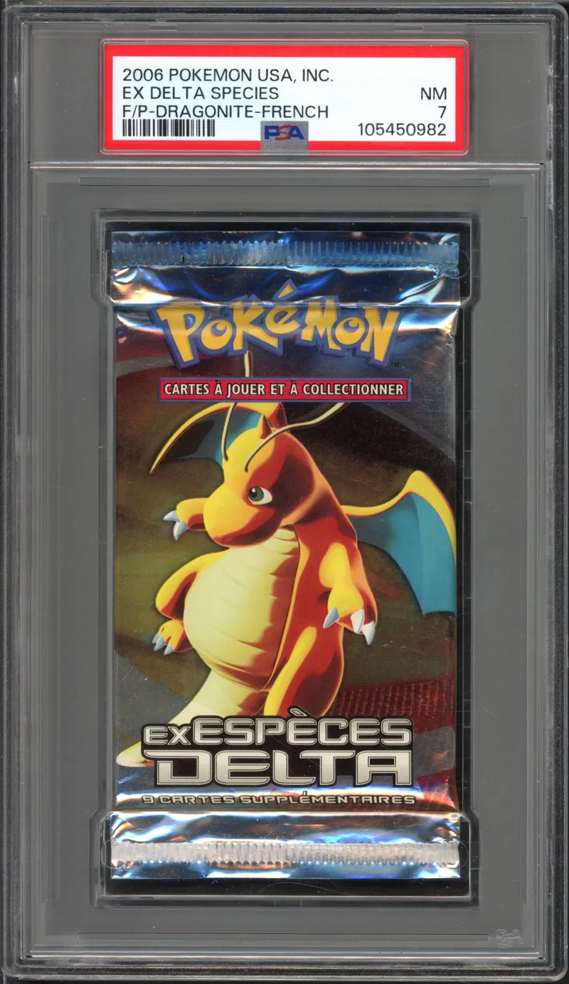 PSA 7 Booster Ex Espèces Delta
