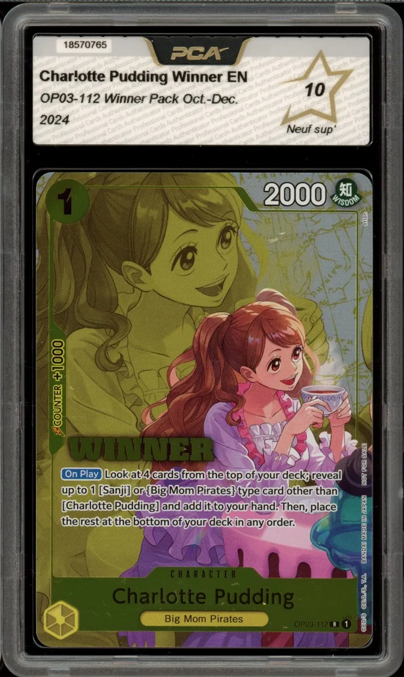 PCA 10 Charlotte Pudding Stamp