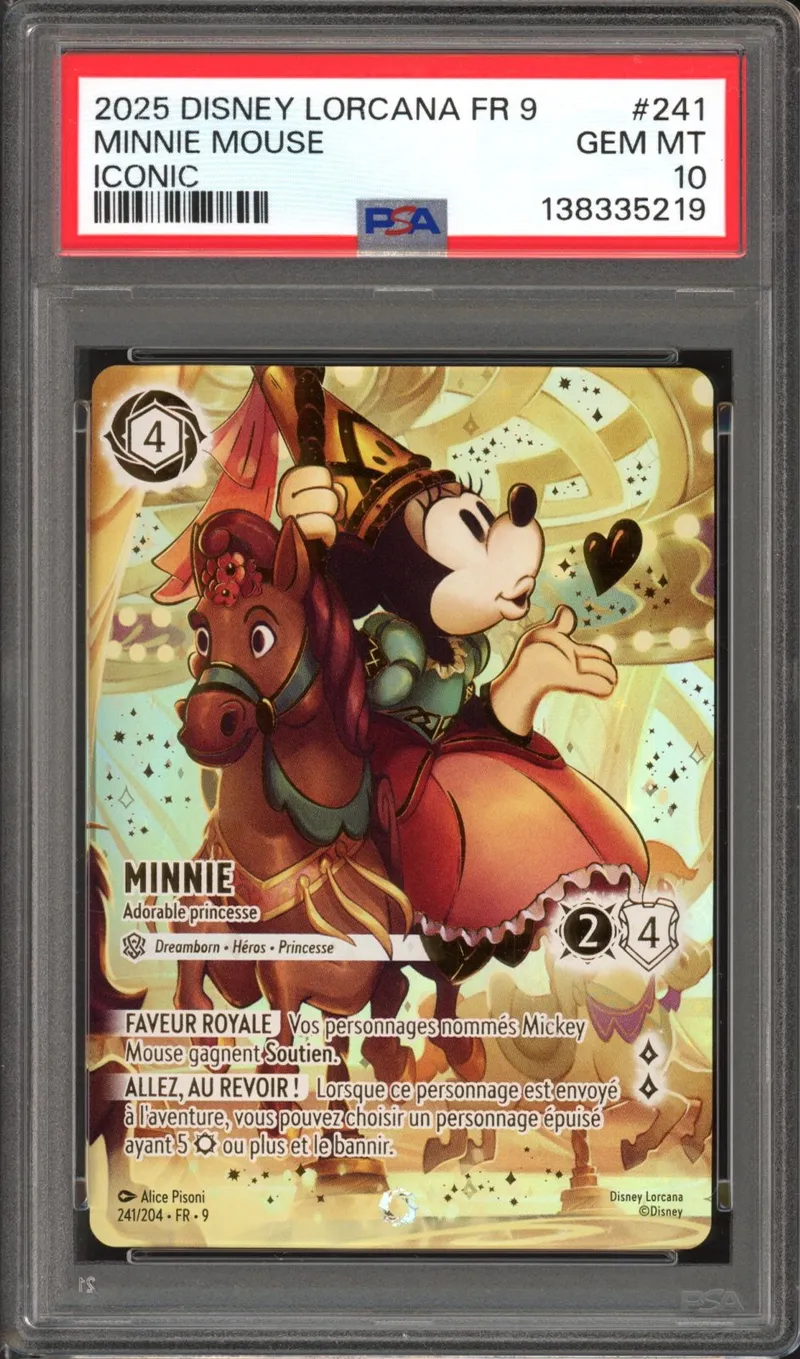 PSA 10 Minnie Mouse Iconic