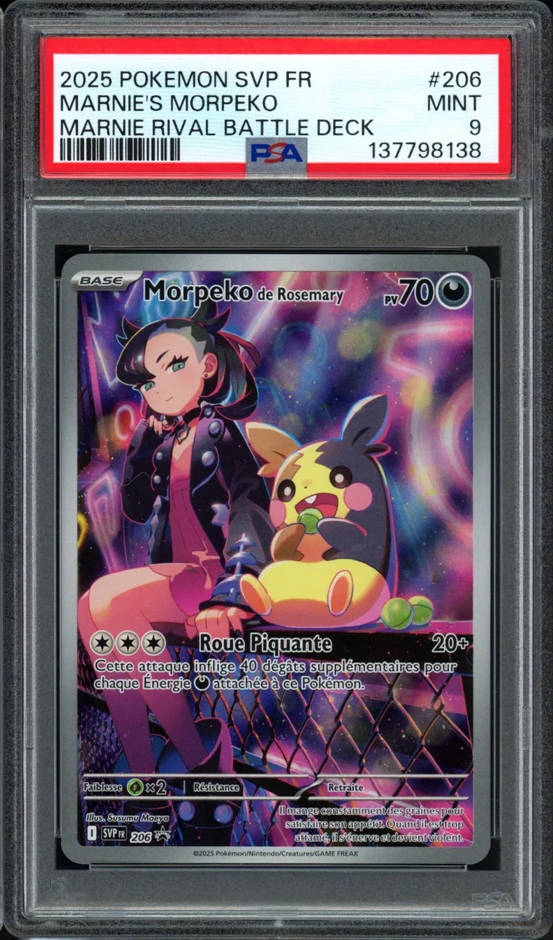 PSA 9 Morpeko de Rosemary