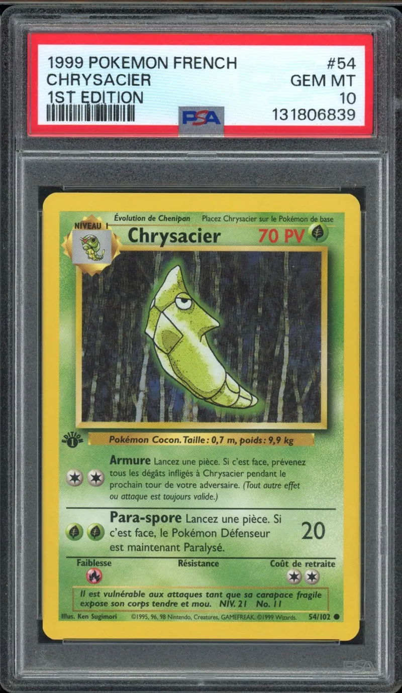 PSA 10 Chrysacier