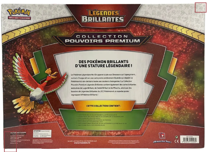 Coffret Collection Pouvoirs Premium SL3.5 Légendes Brillantes