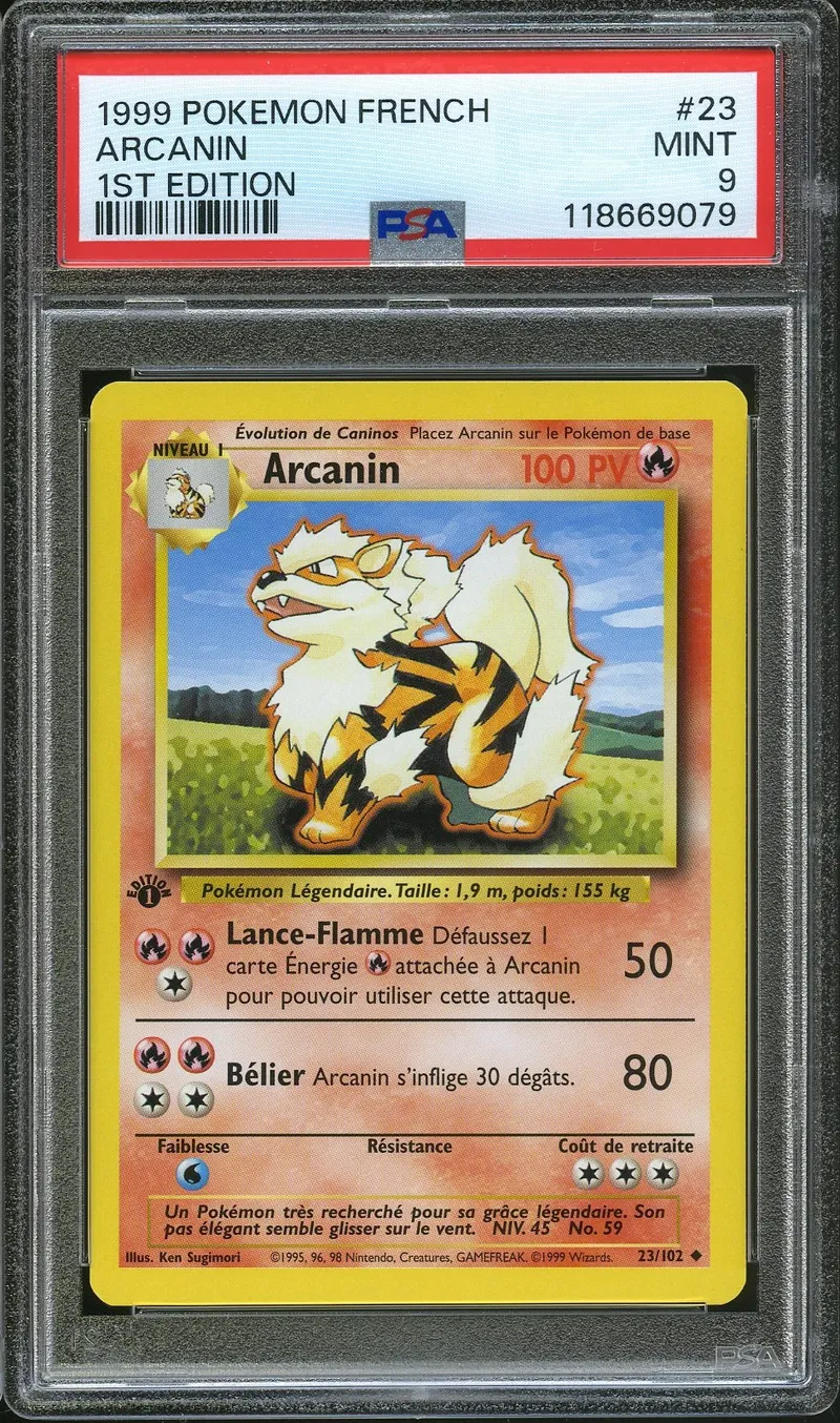 PSA 9 Arcanin