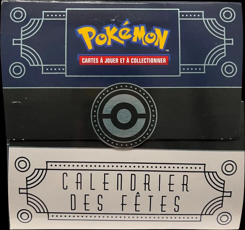 Coffret Pokémon Calendrier des Fêtes 2023