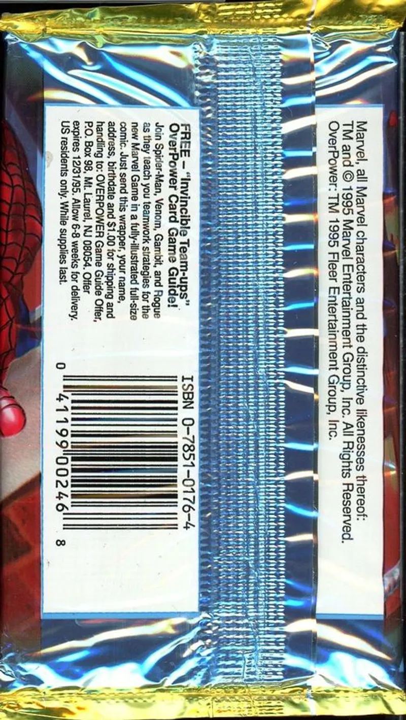 Booster Marvel Overpower Spider-Man