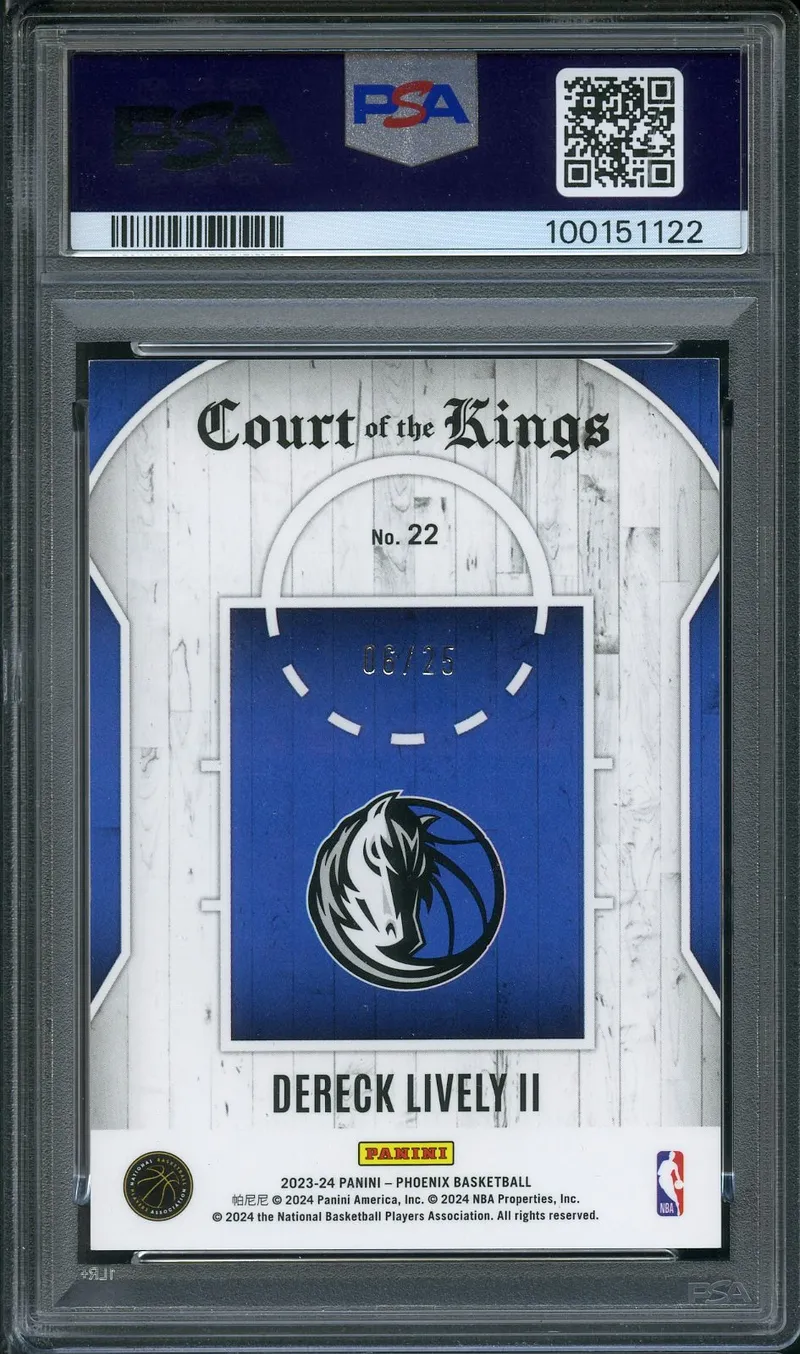 PSA 9 Dereck Lively