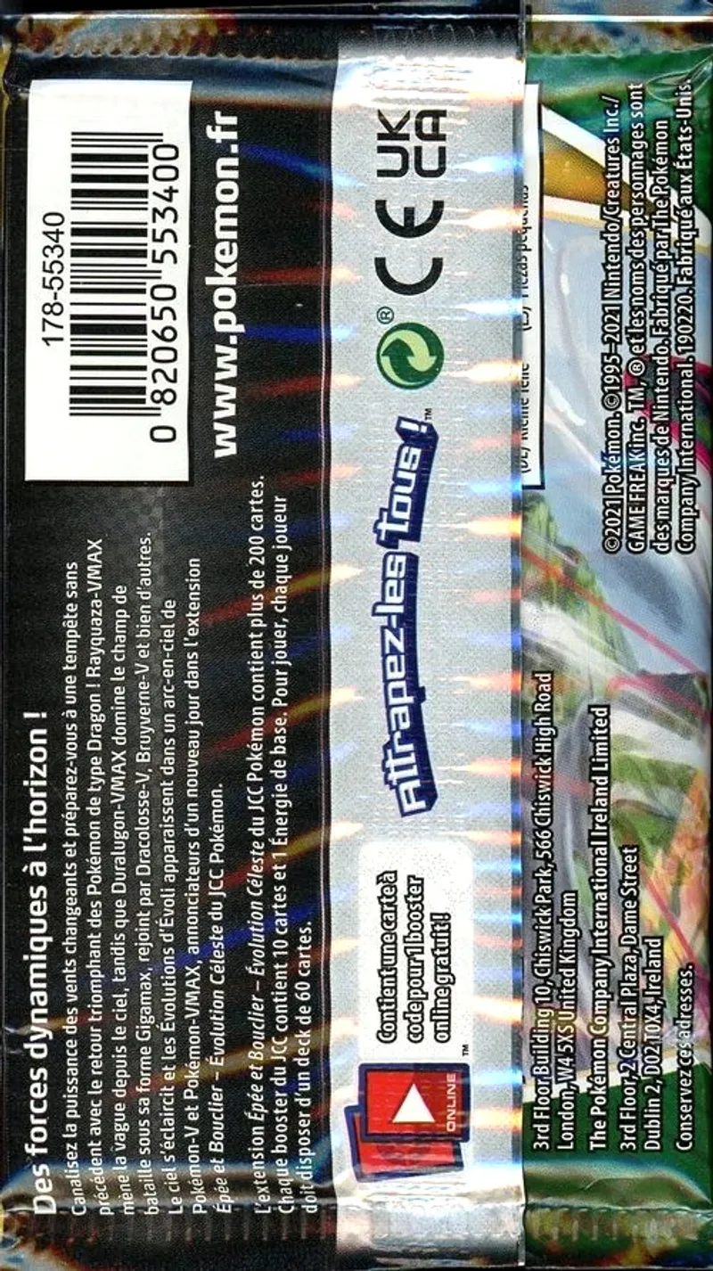 Booster EB7 Evolution Céleste