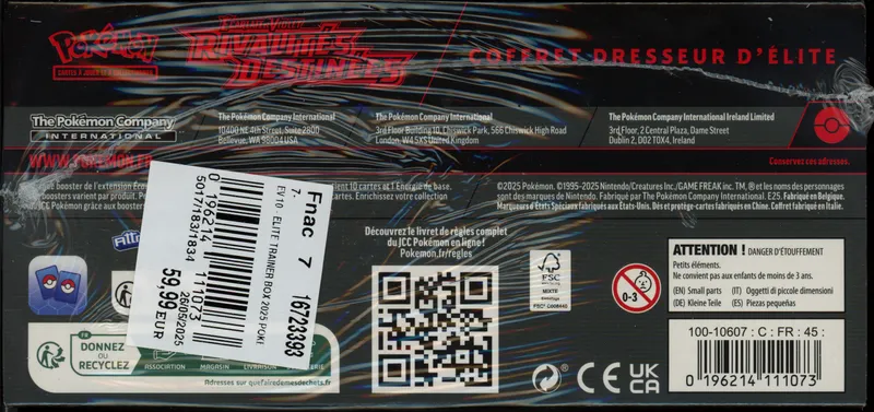 ETB EV10 Rivalités Destinées