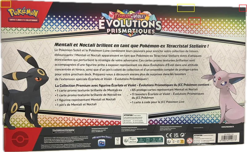 Coffret Premium Figurine EV8.5 Evolutions Prismatiques