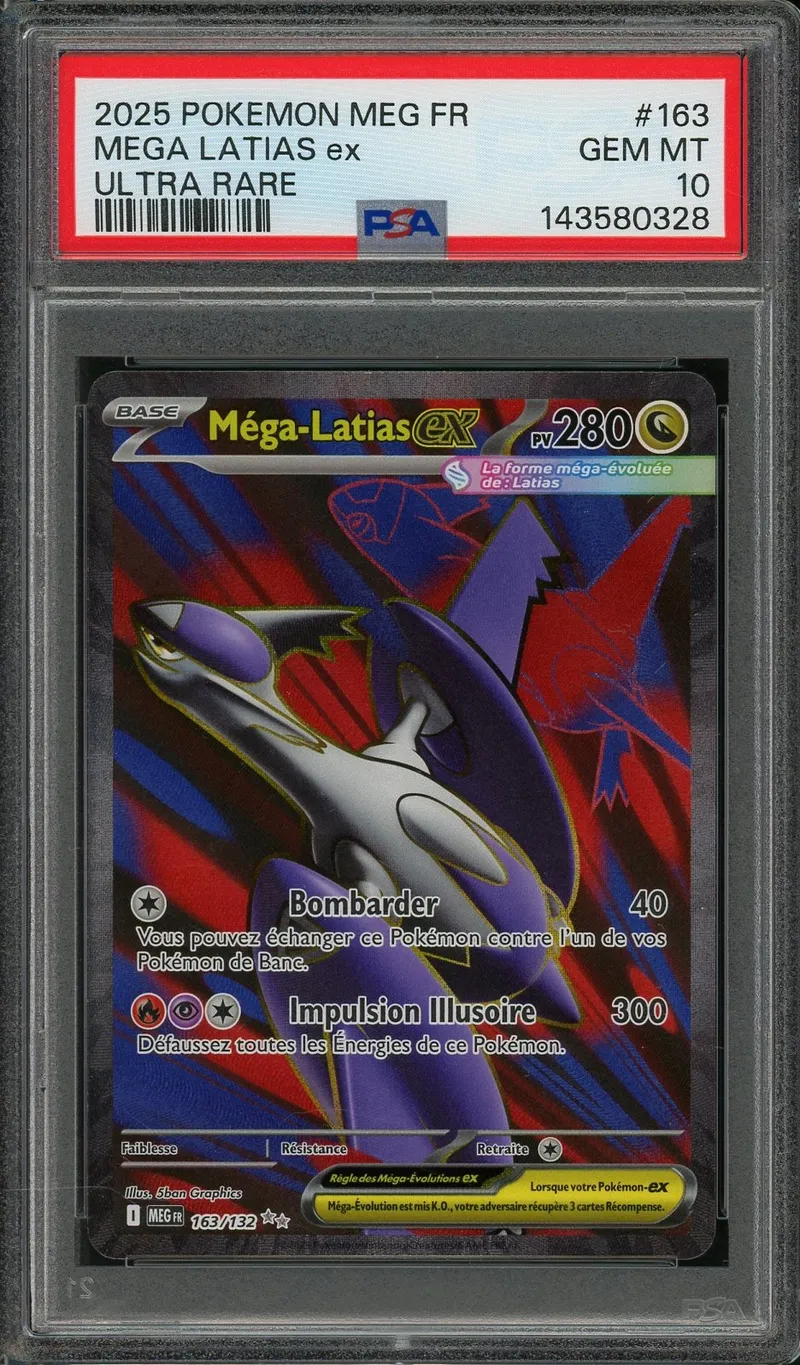 PSA 10 Méga-Latias Ex