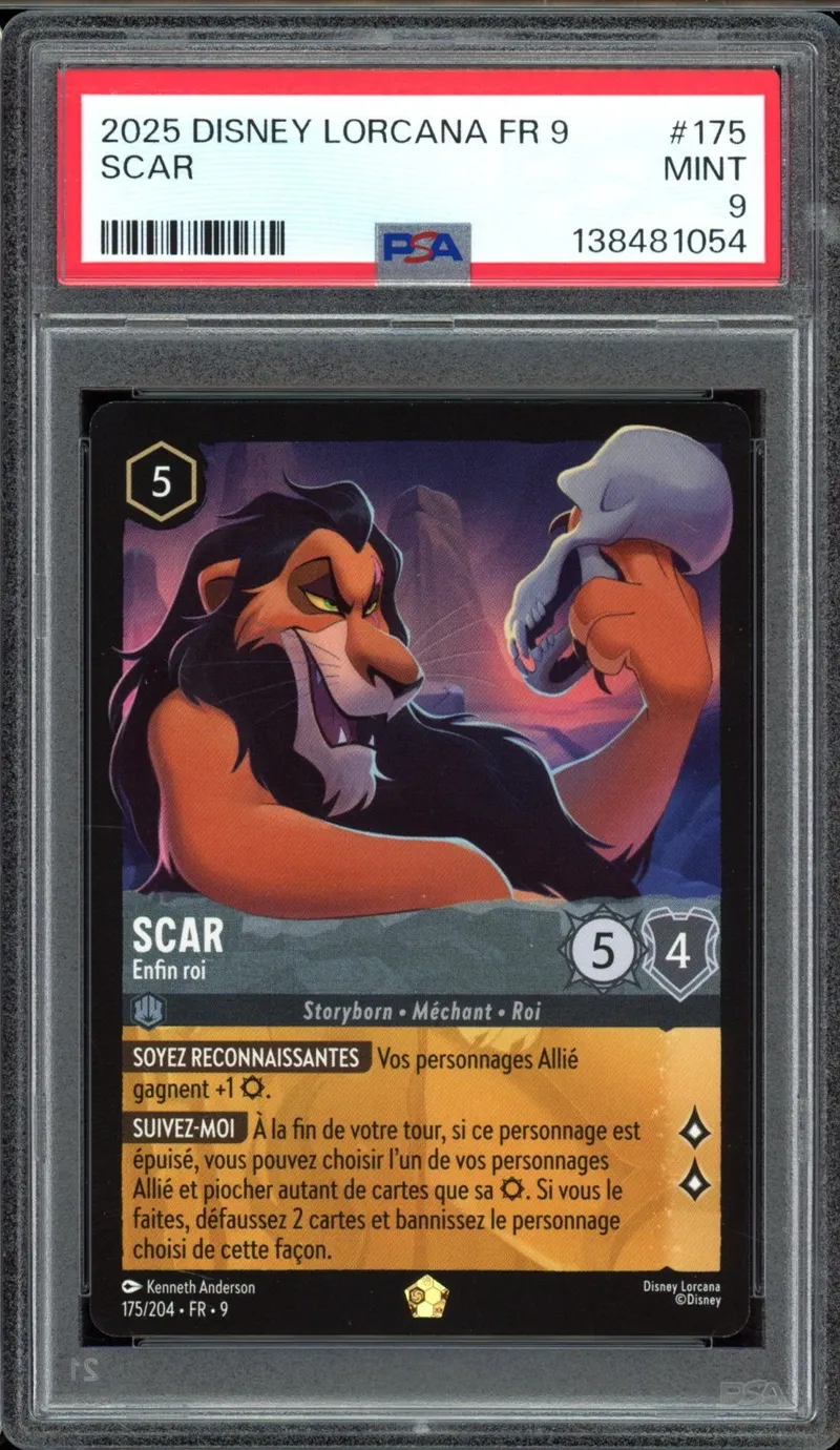 PSA 9 Scar