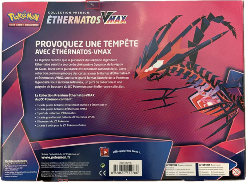 Coffret Collection Premium Ethernatos VMax