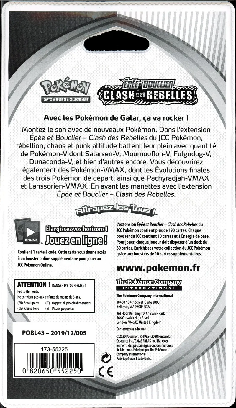 Booster Blister EB2 Clash des Rebelles