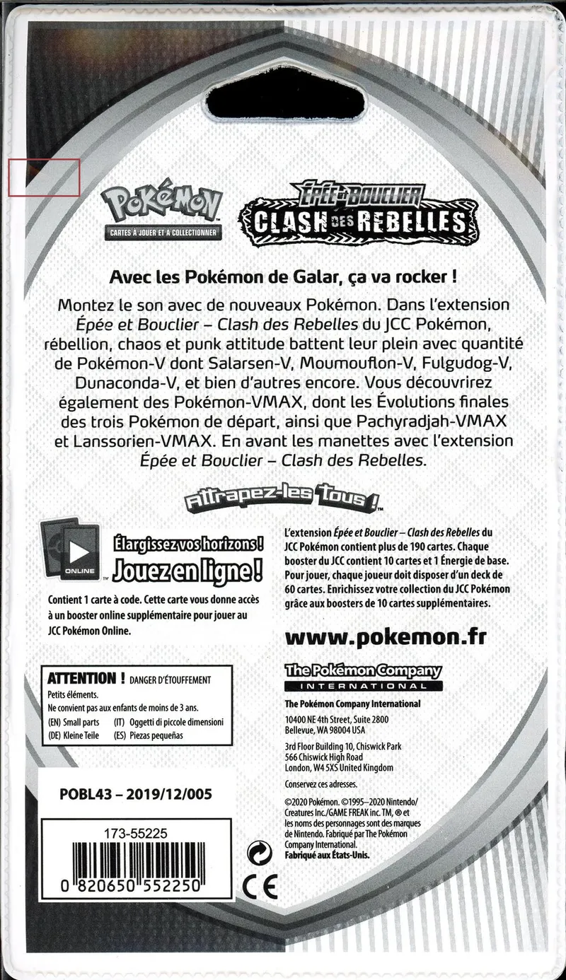 Booster Blister EB2 Clash des Rebelles