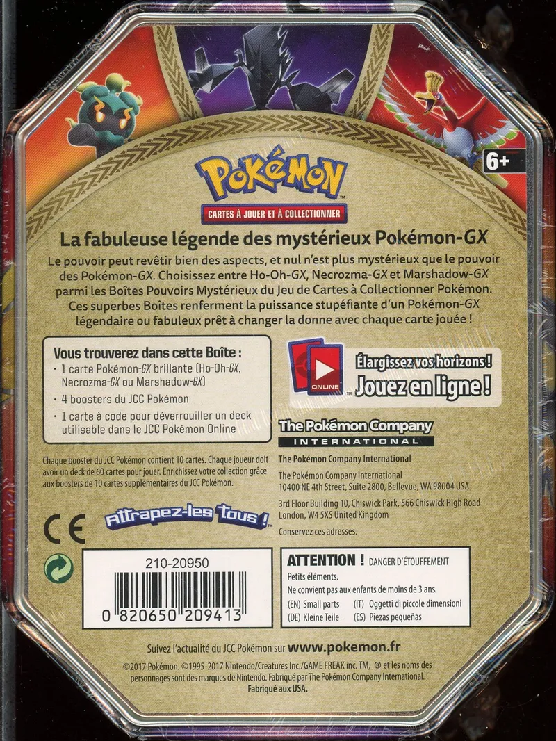 Pokébox Marshadow Gx