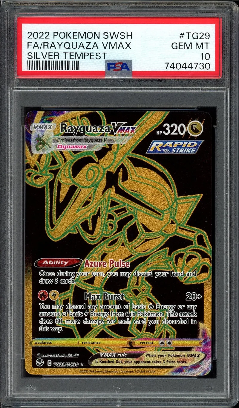 PSA 10 Rayquaza VMax