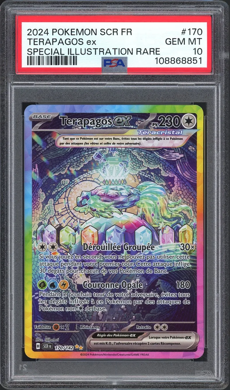 PSA 10 Terapagos Ex
