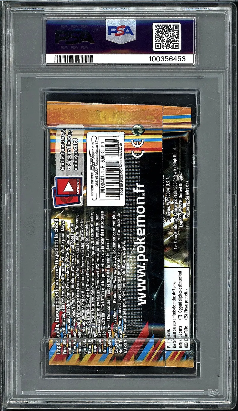 PSA 10 Booster Noir & Blanc Explosion Plasma
