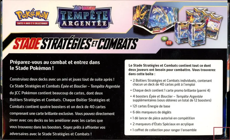Coffret Stade Stratégies et Combats EB12 Tempête Argentée
