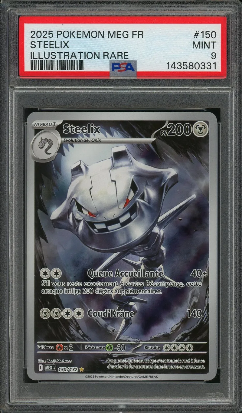 PSA 9 Steelix