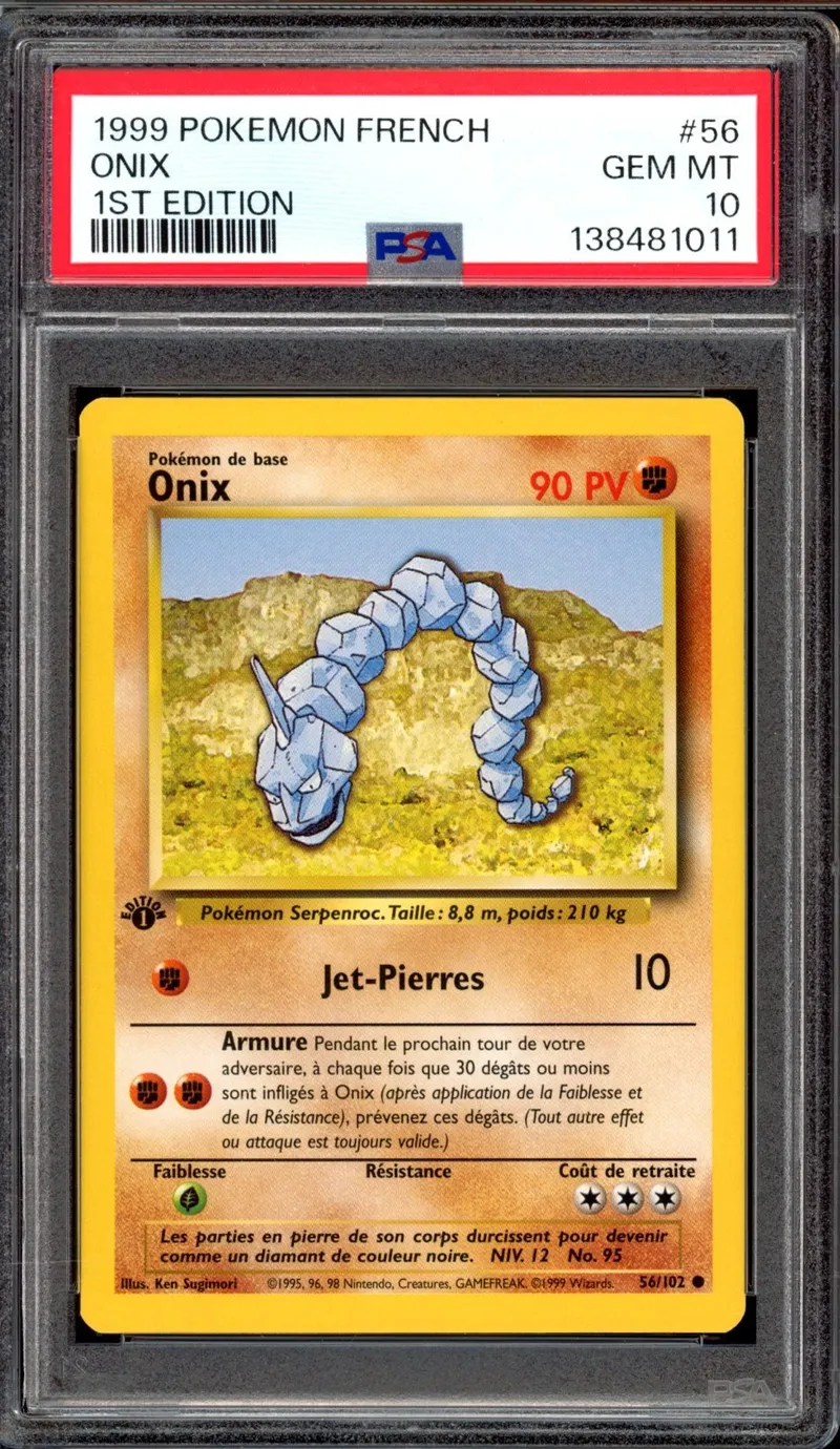 PSA 10 Onix