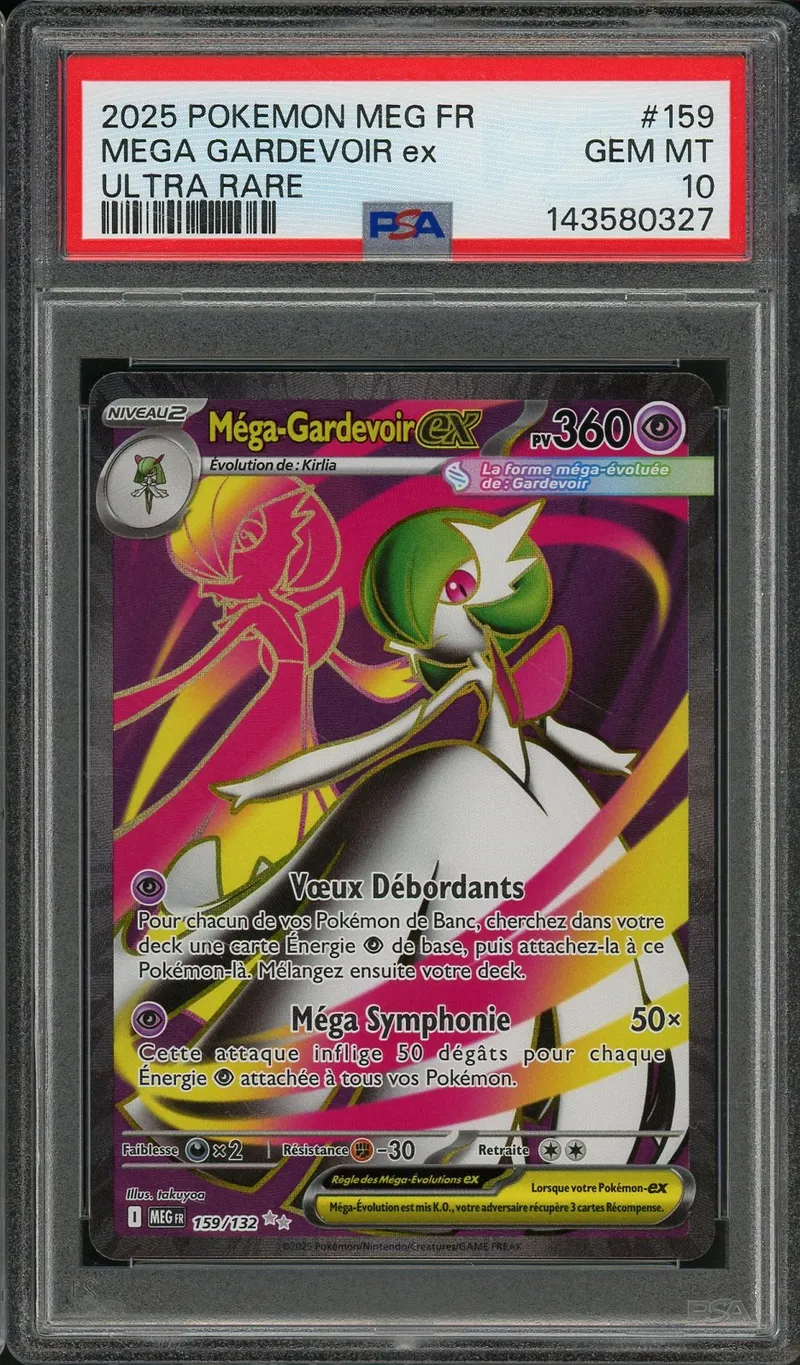 PSA 10 Méga-Gardevoir Ex
