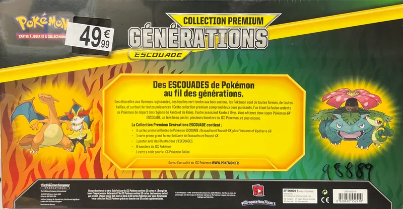 Coffret Collection Premium Générations Escouade