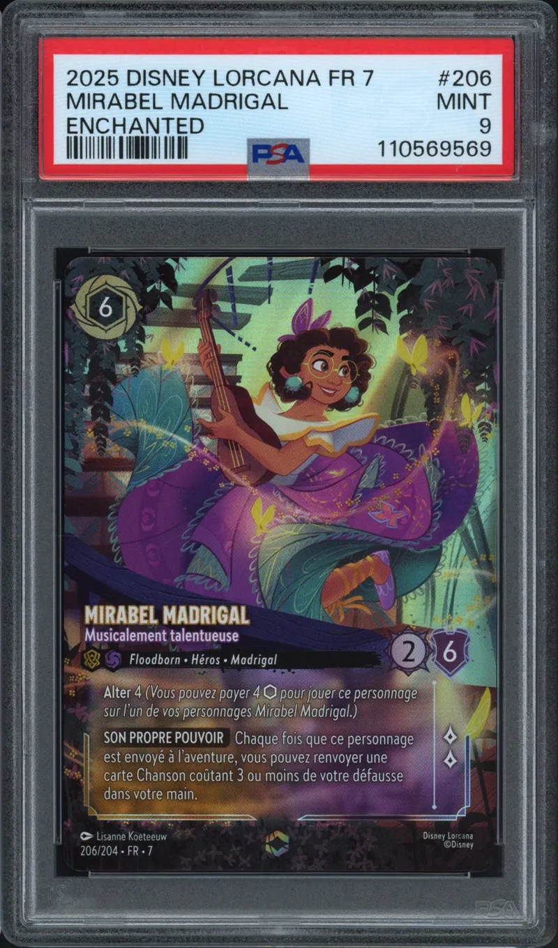 PSA 9 Mirabel Madrigal Enchantée