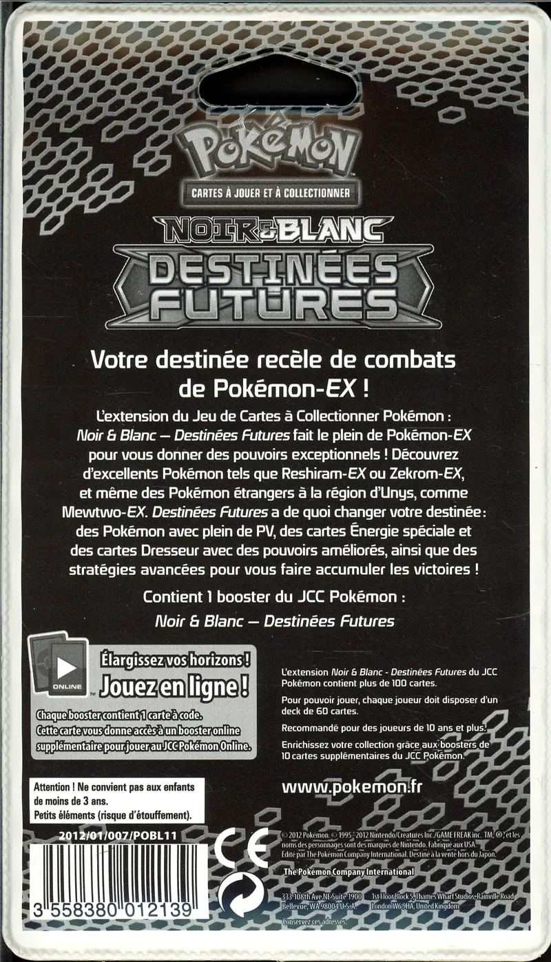 Booster Blister N&B Destinées Futures