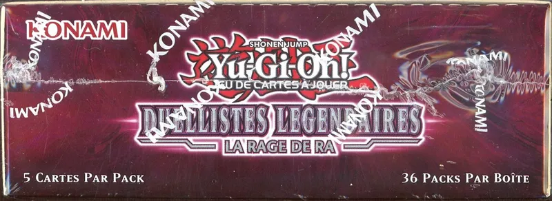 Display Duellistes Légendaires La Rage de Ra