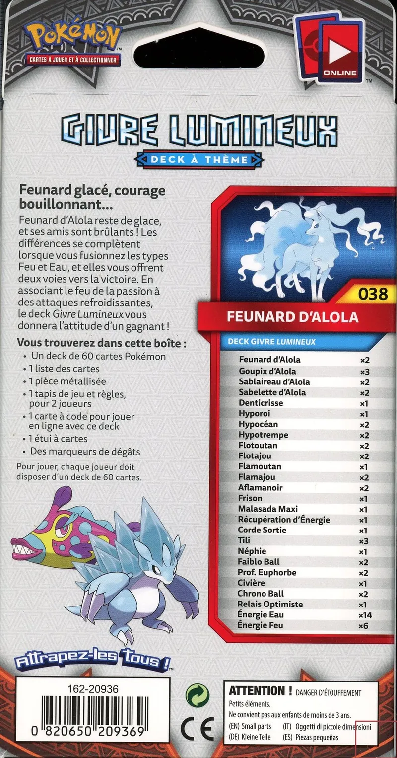 Deck Soleil et Lune SL3 Ombres Ardentes