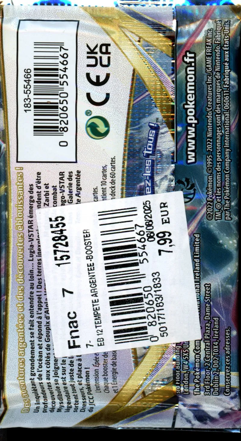 Booster EB12 Tempête Argentée