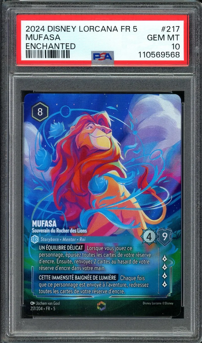 PSA 10 Mufasa