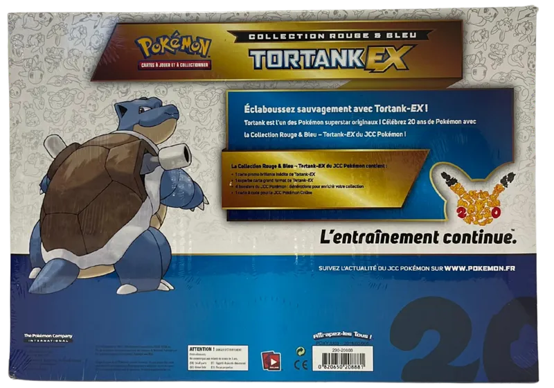 Coffret Collection XY Rouge et Bleu Tortank Ex