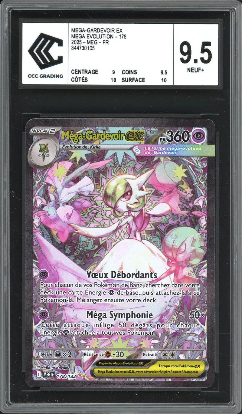 CCC 9.5 Méga-Gardevoir Ex