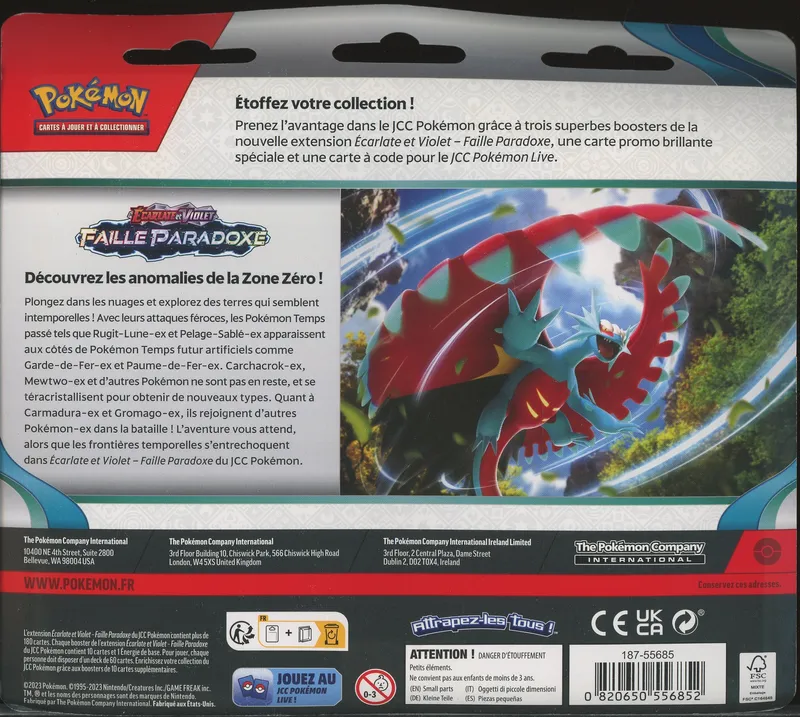 Tripack EV4 Faille Paradoxe