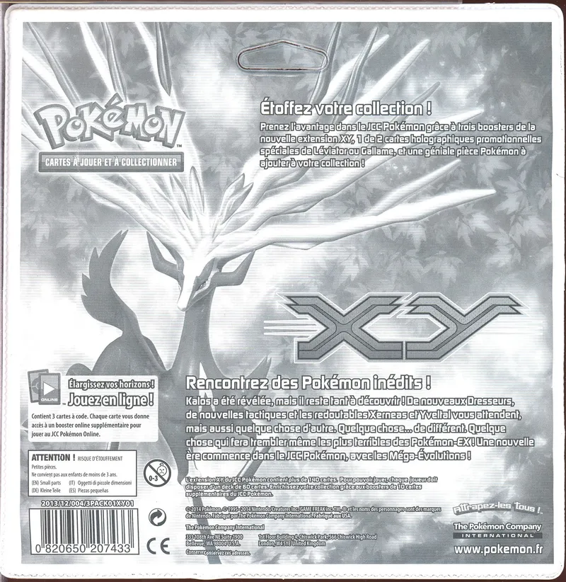 Tripack Noir & Blanc Pouvoirs Emergeants & XY