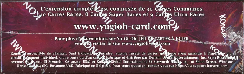 Display Duellistes Légendaires La Rage de Ra