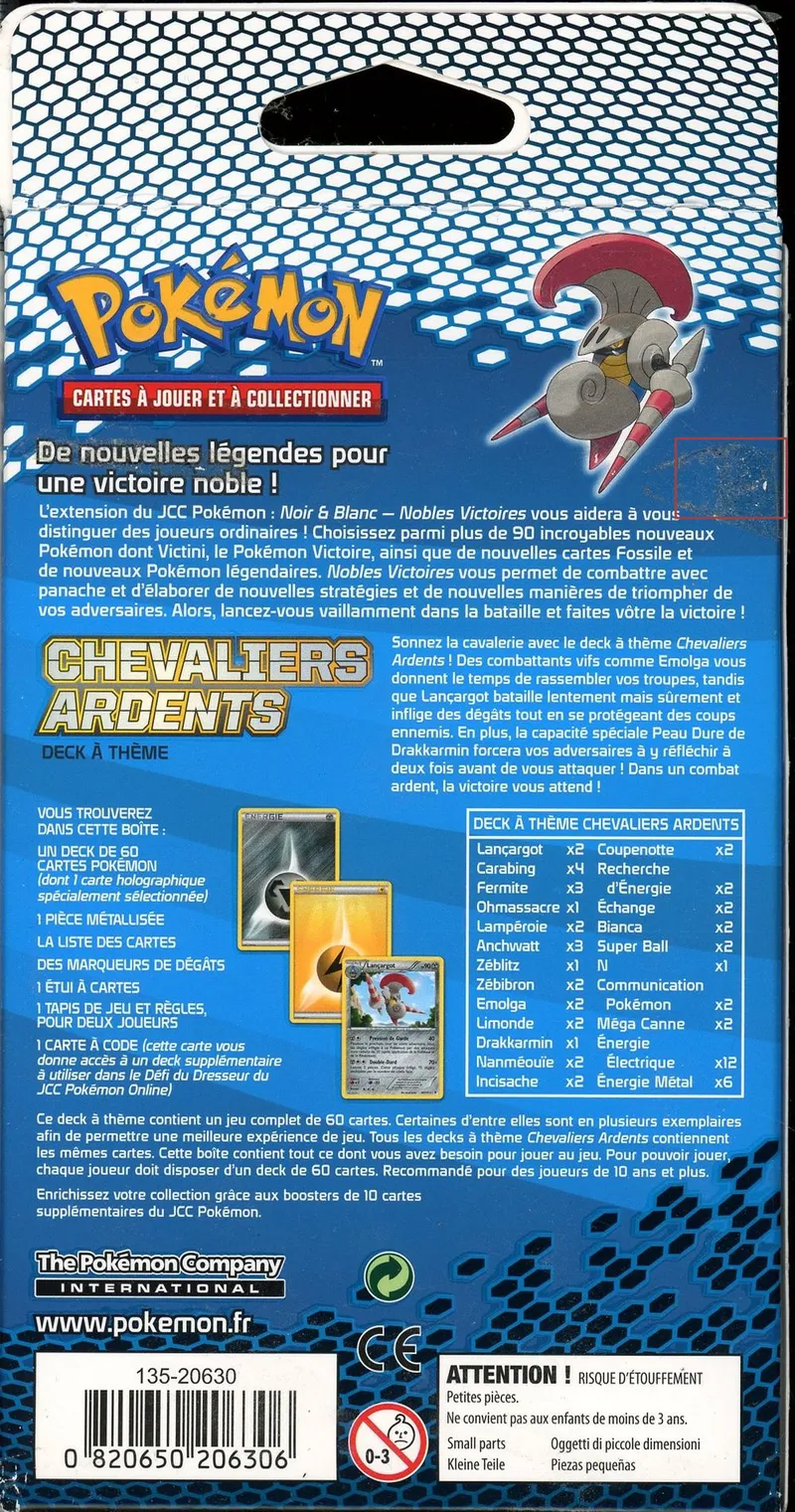 Deck N&B Nobles Victoires