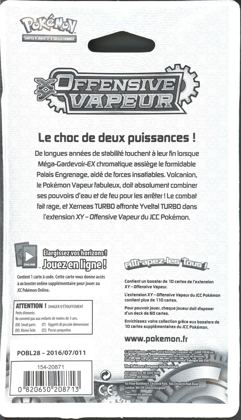 Booster Blister XY Offensive Vapeur