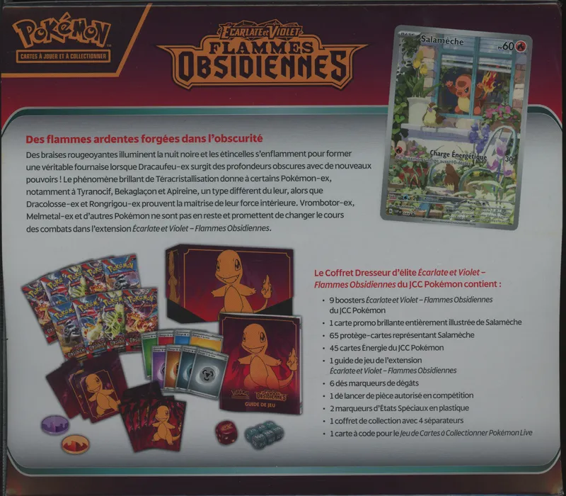 ETB EV3 Flammes Obsidiennes